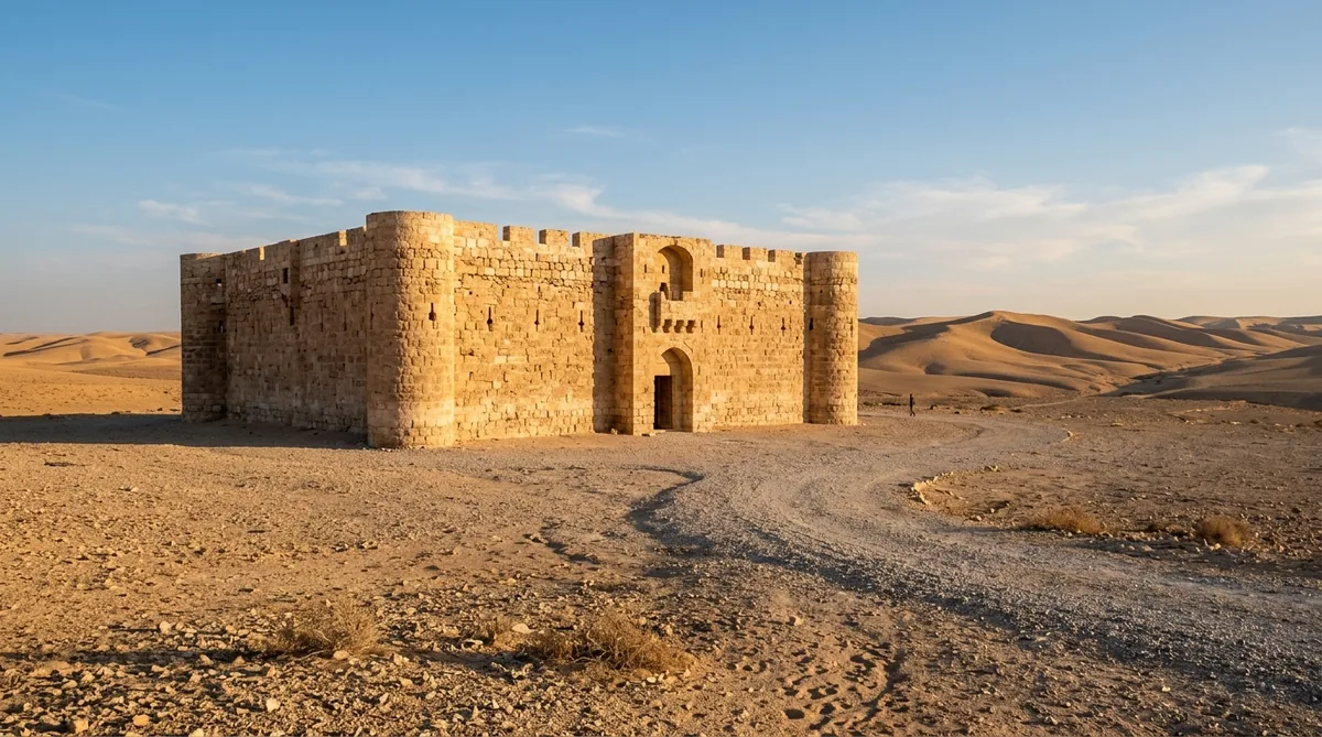 قصر أموي صحراوي على سهول شرق الأردن