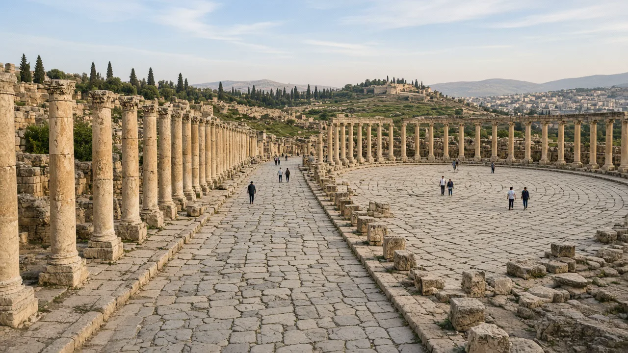 Jerash roman ruins jordan day tours
