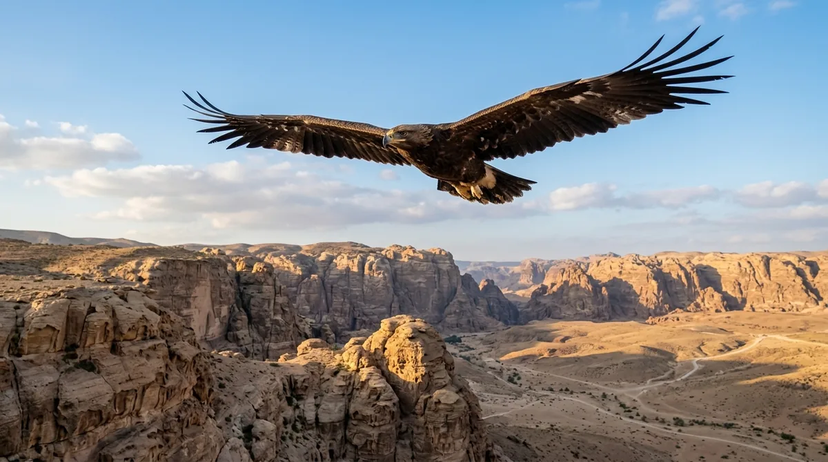 Jordan birds of prey steppe eagle