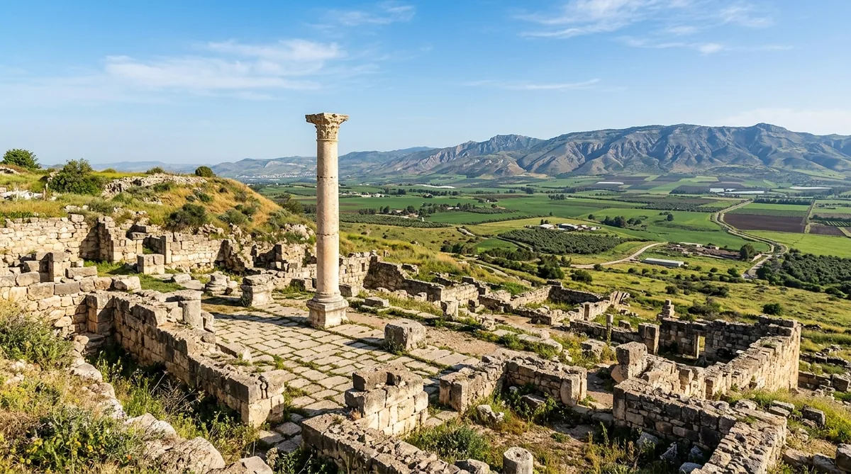 Pella jordan roman ruins