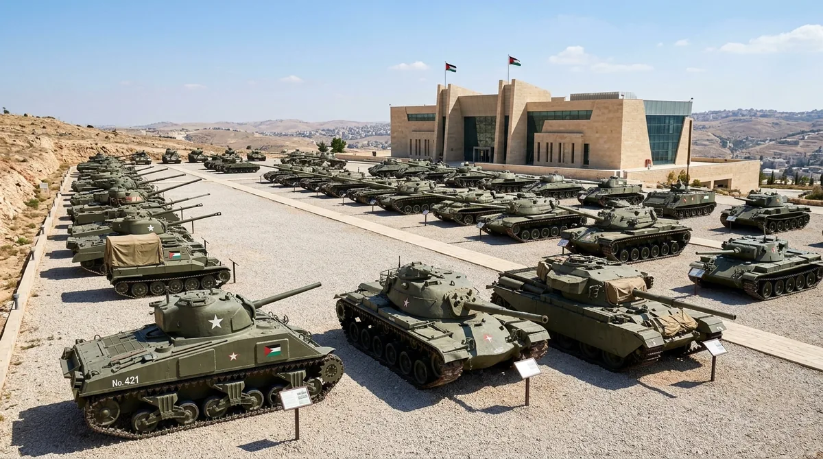 Royal tank museum amman jordan